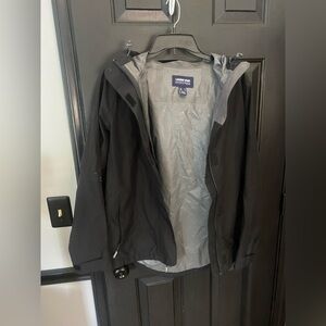 Lands' End Black and Gray Raincoats for All-Weather Style
